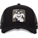 cepur-izliekta-truckeris-melns-snapback-loo10-syl-silvestrs-looney-tunes-no-capslab