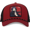 cepur-izliekta-truckeris-sarkans-snapback-red-itaci-uciha-naruto-no-capslab