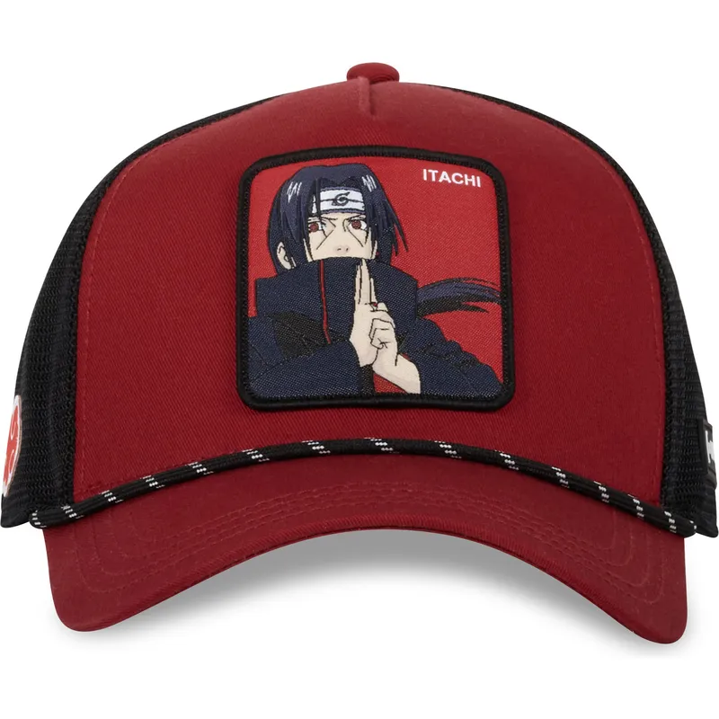 cepur-izliekta-truckeris-sarkans-snapback-red-itaci-uciha-naruto-no-capslab