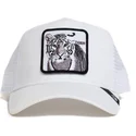 cepur-izliekta-truckeris-balts-snapback-silver-tiger-the-farm-no-goorin-bros