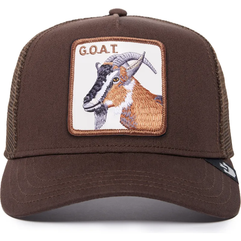 cepur-izliekta-truckeris-bruns-snapback-the-goat-the-farm-no-goorin-bros cepur-izliekta-truckeris-bruns-snapback-the-goat-the-farm-no-goorin-bros