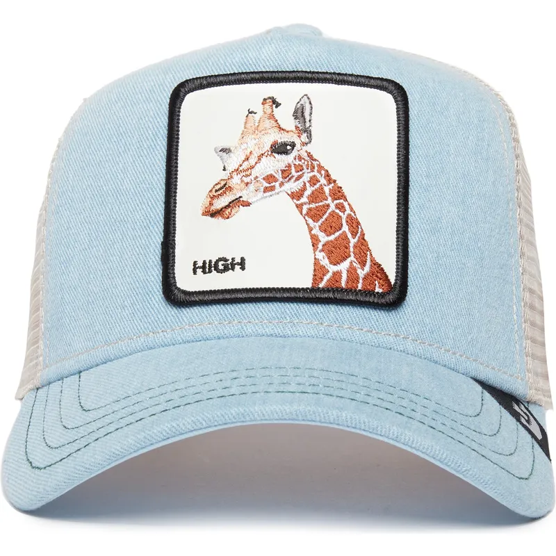 cepur-izliekta-truckeris-zils-snapback-high-the-giraffe-the-farm-no-goorin-bros