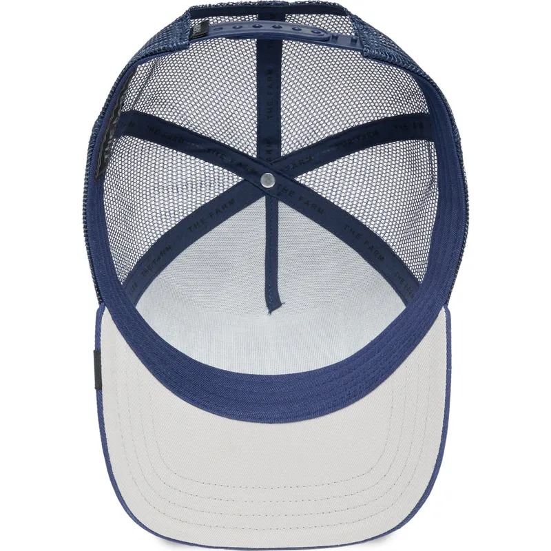cepur-izliekta-truckeris-tumsi-zils-snapback-the-black-panther-the-farm-no-goorin-bros