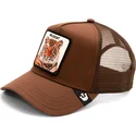 cepur-izliekta-truckeris-bruns-snapback-the-wildcat-tiger-the-farm-no-goorin-bros