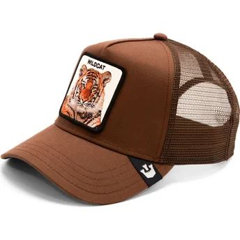 cepur-izliekta-truckeris-bruns-snapback-the-wildcat-tiger-the-farm-no-goorin-bros