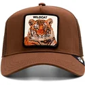 cepur-izliekta-truckeris-bruns-snapback-the-wildcat-tiger-the-farm-no-goorin-bros