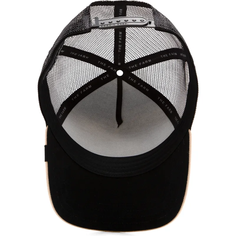 cepur-izliekta-truckeris-melns-snapback-the-guard-dog-the-farm-no-goorin-bros