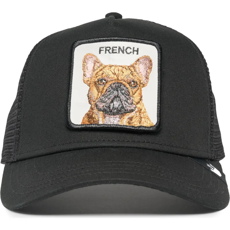 cepur-izliekta-truckeris-melns-snapback-the-french-frenchie-the-farm-no-goorin-bros cepur-izliekta-truckeris-melns-snapback-the-french-frenchie-the-farm-no-goorin-bros