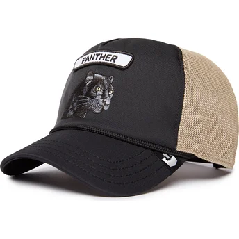 cepur-izliekta-truckeris-melns-snapback-gb2-black-panther-the-rocker-the-farm-no-goorin-bros