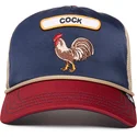 cepur-izliekta-truckeris-daudzkrasains-snapback-cock-gb2-rooster-the-rocker-the-farm-no-goorin-bros