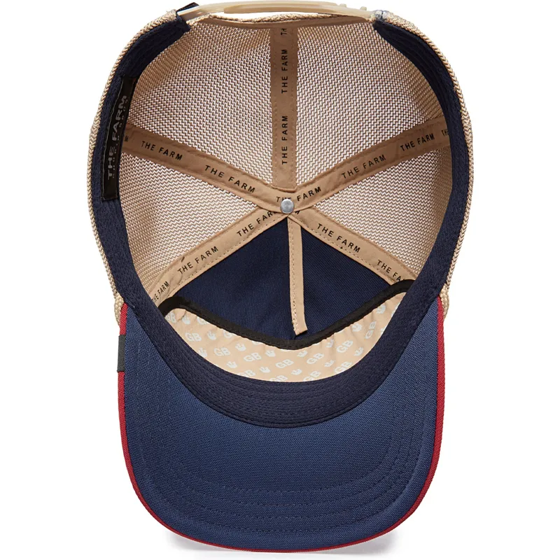czapka-trucker-multicolor-kogut-cock-gb2-rooster-the-rocker-the-farm-od-goorin-bros