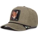 cepur-izliekta-zals-snapback-foxy-duck-canvas-the-farm-no-goorin-bros