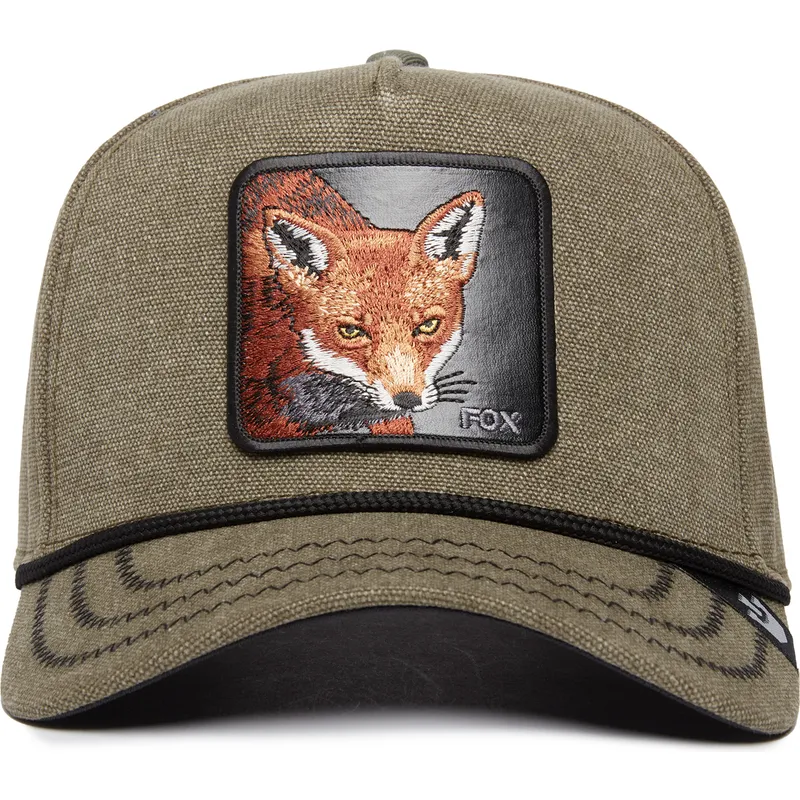 cepur-izliekta-zals-snapback-foxy-duck-canvas-the-farm-no-goorin-bros cepur-izliekta-zals-snapback-foxy-duck-canvas-the-farm-no-goorin-bros