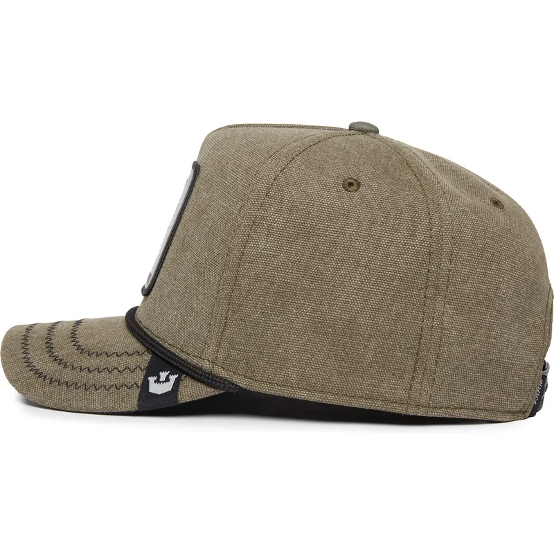 cepur-izliekta-zals-snapback-foxy-duck-canvas-the-farm-no-goorin-bros cepur-izliekta-zals-snapback-foxy-duck-canvas-the-farm-no-goorin-bros