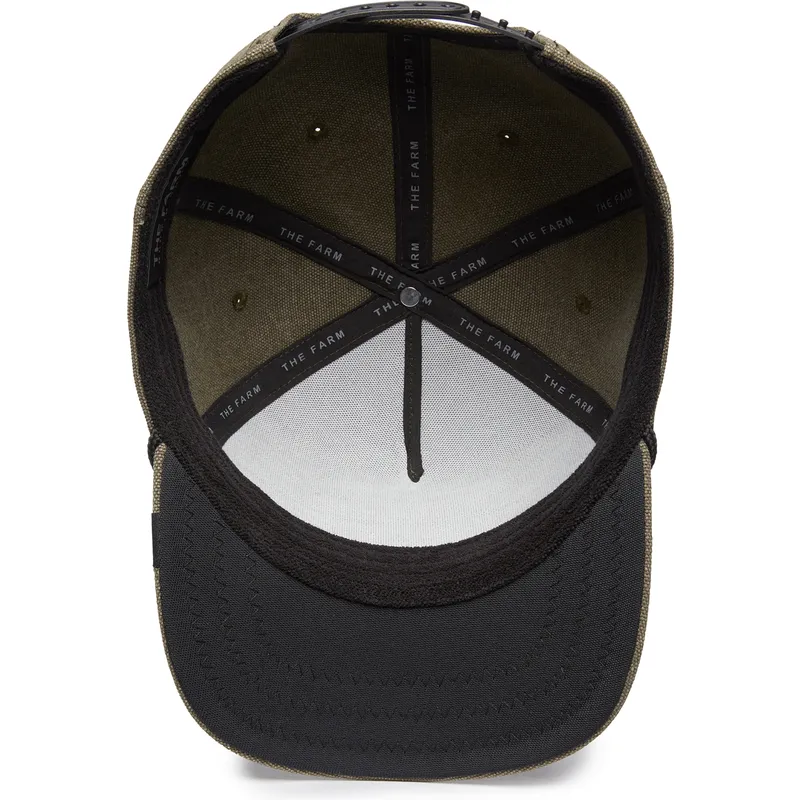 cepur-izliekta-zals-snapback-foxy-duck-canvas-the-farm-no-goorin-bros cepur-izliekta-zals-snapback-foxy-duck-canvas-the-farm-no-goorin-bros