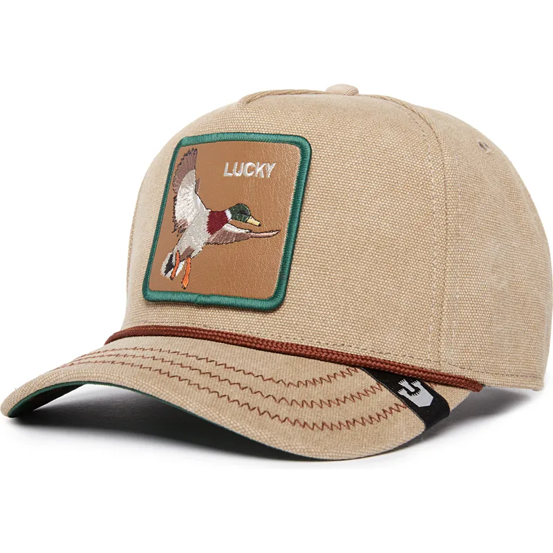cepur-izliekta-bess-snapback-lucky-duck-canvas-the-farm-no-goorin-bros