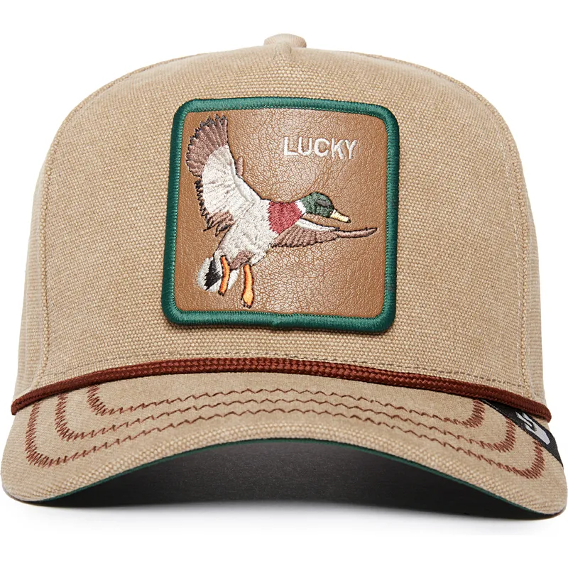 cepur-izliekta-bess-snapback-lucky-duck-canvas-the-farm-no-goorin-bros