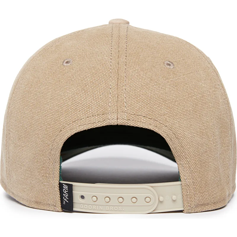 cepur-izliekta-bess-snapback-lucky-duck-canvas-the-farm-no-goorin-bros