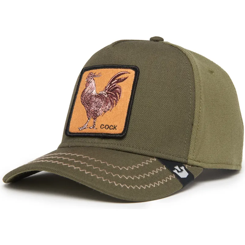 cepur-izliekta-zals-snapback-cock-field-100-all-season-wool-the-farm-no-goorin-bros