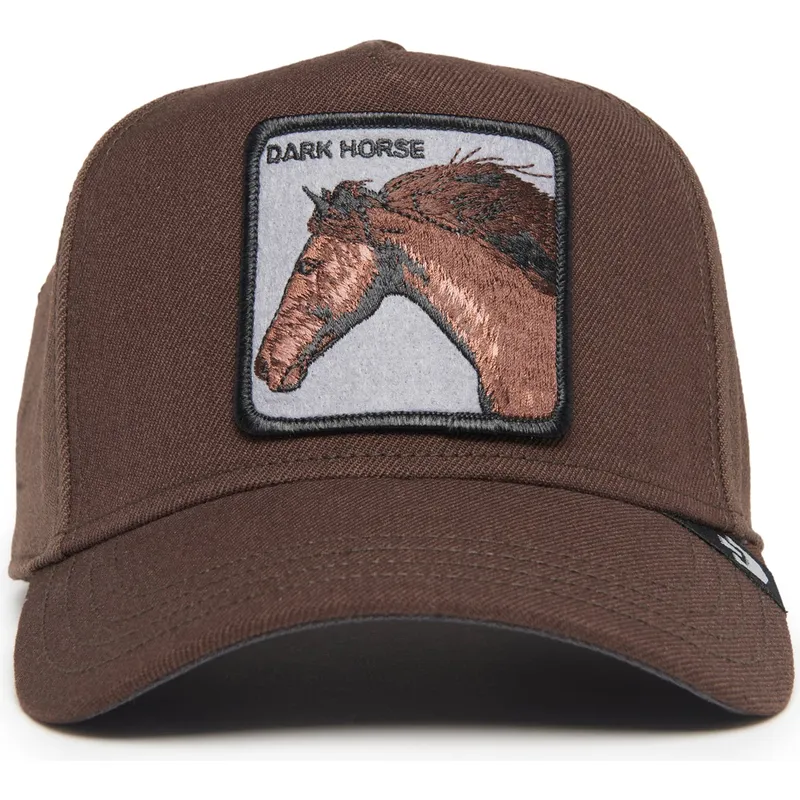 cepur-izliekta-bruns-snapback-dark-horse-field-100-all-season-wool-the-farm-no-goorin-bros