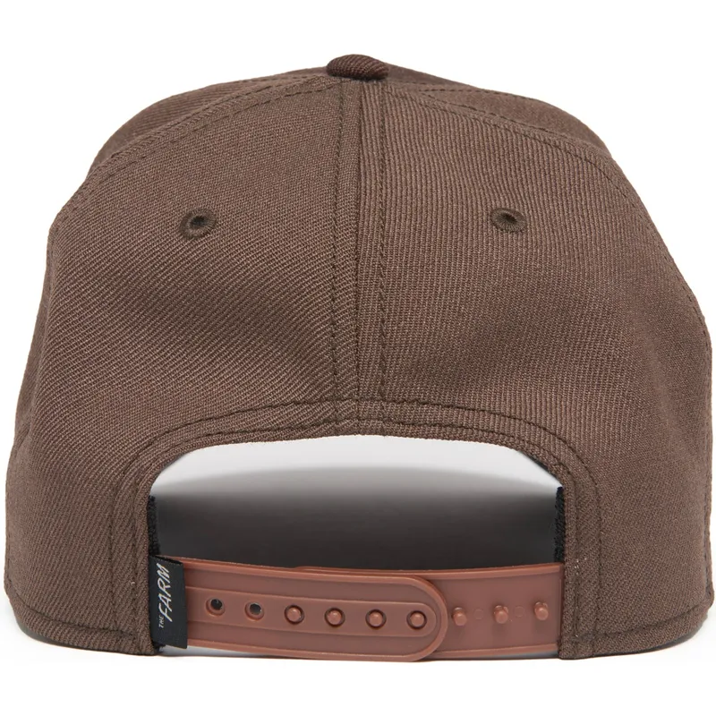 cepur-izliekta-bruns-snapback-dark-horse-field-100-all-season-wool-the-farm-no-goorin-bros