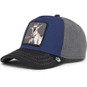 cepur-izliekta-tumsi-zils-snapback-goat-field-100-all-season-wool-the-farm-no-goorin-bros