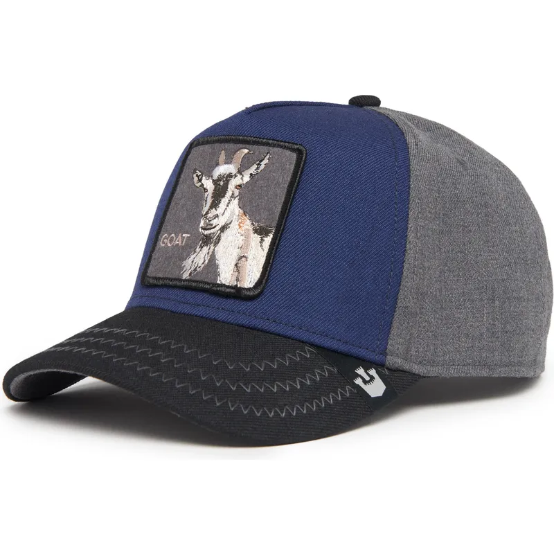 cepur-izliekta-tumsi-zils-snapback-goat-field-100-all-season-wool-the-farm-no-goorin-bros
