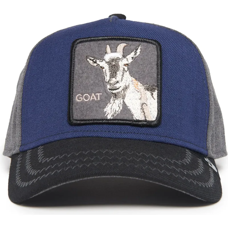 cepur-izliekta-tumsi-zils-snapback-goat-field-100-all-season-wool-the-farm-no-goorin-bros