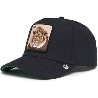 cepur-izliekta-melns-snapback-king-field-100-all-season-wool-the-farm-no-goorin-bros