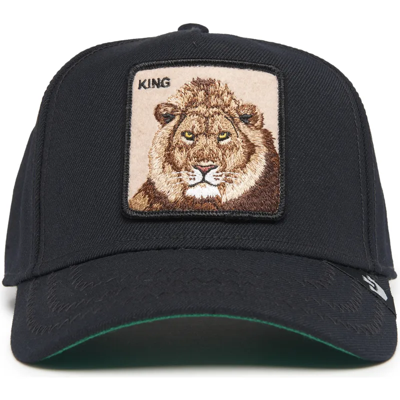 cepur-izliekta-melns-snapback-king-field-100-all-season-wool-the-farm-no-goorin-bros