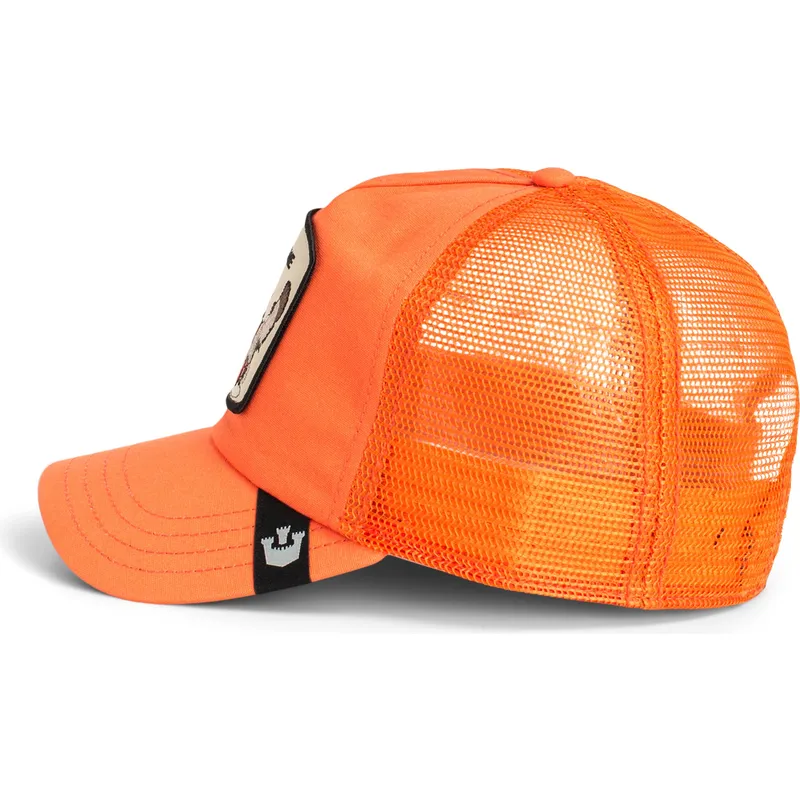 cepur-izliekta-truckeris-oranzs-snapback-game-maybe-park-range-the-farm-no-goorin-bros