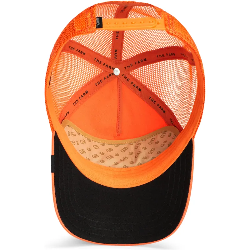 cepur-izliekta-truckeris-oranzs-snapback-game-maybe-park-range-the-farm-no-goorin-bros