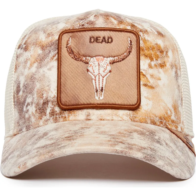 cepur-izliekta-truckeris-bess-snapback-dead-skull-dust-storm-the-farm-no-goorin-bros