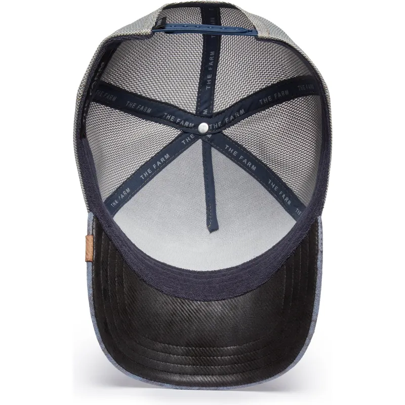cepur-izliekta-truckeris-tumsi-zils-snapback-tough-rhino-the-farm-no-goorin-bros cepur-izliekta-truckeris-tumsi-zils-snapback-tough-rhino-the-farm-no-goorin-bros