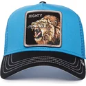 gorra-trucker-azul-y-negra-leon-mighty-lion-fan-the-farm-de-goorin-bros