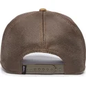 cepur-izliekta-truckeris-bruns-snapback-king-moon-lion-uk-plaid-the-farm-no-goorin-bros