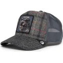 cepur-izliekta-truckeris-peleks-snapback-moon-panther-uk-plaid-the-farm-no-goorin-bros