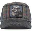 cepur-izliekta-truckeris-peleks-snapback-moon-panther-uk-plaid-the-farm-no-goorin-bros