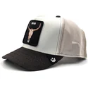 cepur-izliekta-truckeris-bruns-snapback-dead-skull-tri-tone-the-farm-no-goorin-bros