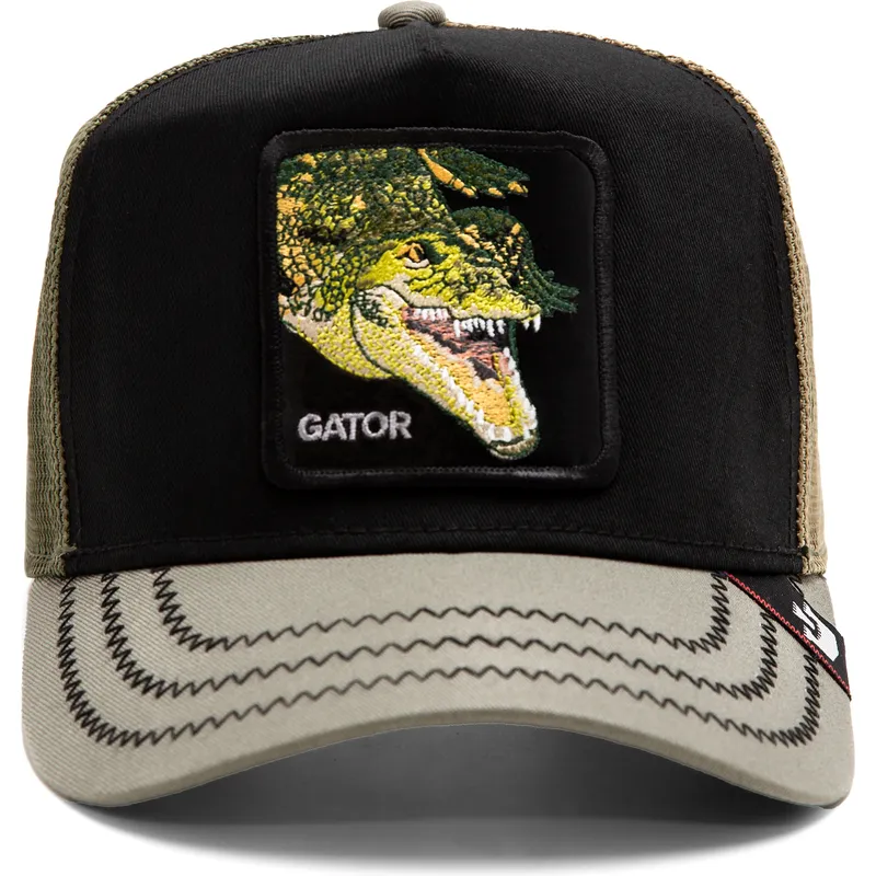 cepur-izliekta-truckeris-zals-snapback-tri-tone-the-farm-no-goorin-bros