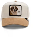 cepur-izliekta-truckeris-bess-snapback-top-dog-the-suede-st-bernard-the-farm-no-goorin-bros