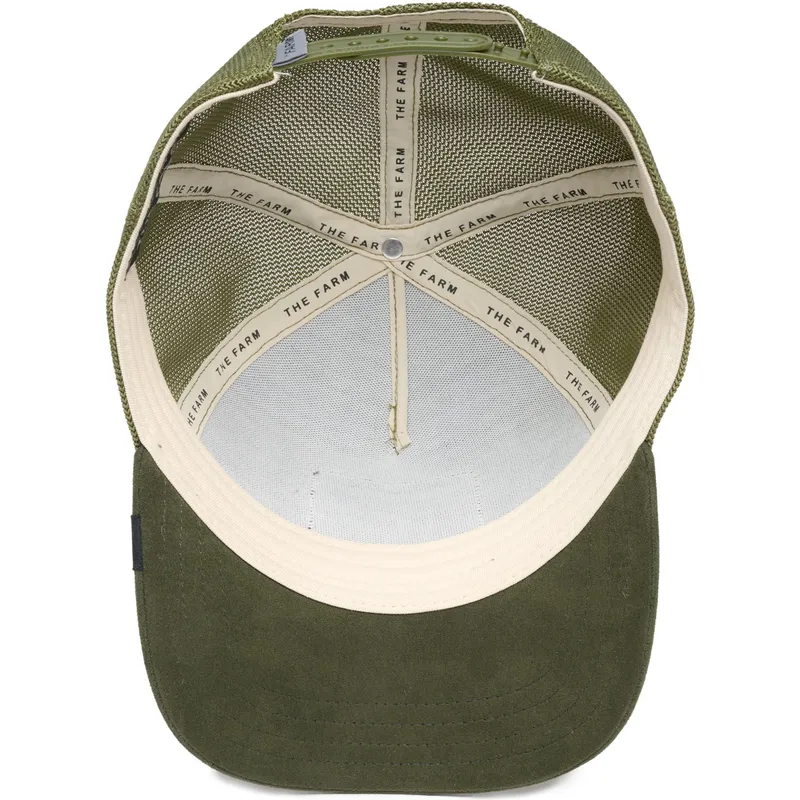 gorra-trucker-verde-cerdo-hog-the-suede-pig-the-farm-de-goorin-bros