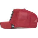 cepur-izliekta-truckeris-sarkans-snapback-raging-the-suede-rager-the-farm-no-goorin-bros