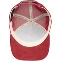 cepur-izliekta-truckeris-sarkans-snapback-raging-the-suede-rager-the-farm-no-goorin-bros