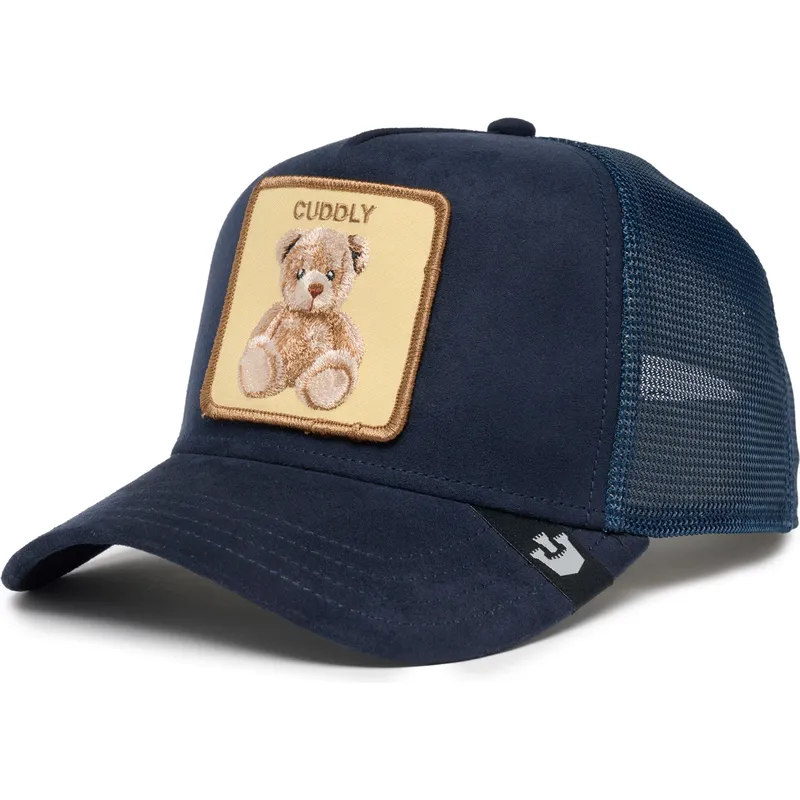 cepur-izliekta-truckeris-tumsi-zils-snapback-no-the-cuddly-bear-the-farm-no-goorin-bros