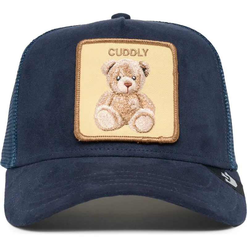 cepur-izliekta-truckeris-tumsi-zils-snapback-no-the-cuddly-bear-the-farm-no-goorin-bros