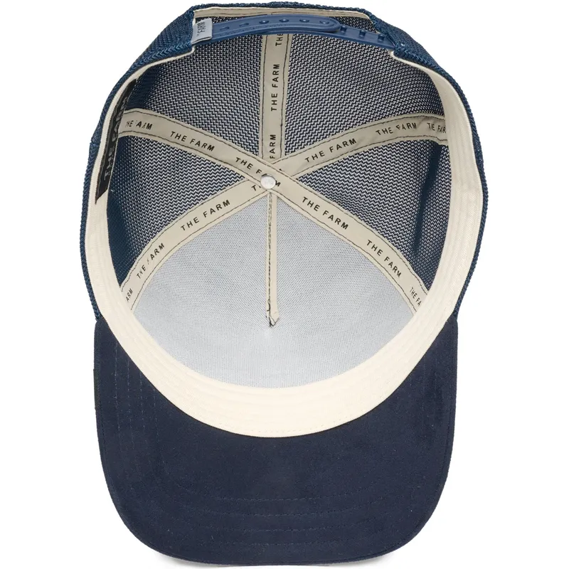 cepur-izliekta-truckeris-tumsi-zils-snapback-no-the-cuddly-bear-the-farm-no-goorin-bros