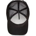 cepur-izliekta-truckeris-melns-snapback-legend-the-suede-ram-blacked-out-the-farm-no-goorin-bros