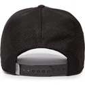cepur-izliekta-truckeris-melns-snapback-the-suede-stallion-blacked-out-the-farm-no-goorin-bros