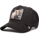 cepur-izliekta-truckeris-melns-snapback-the-suede-bull-blacked-out-the-farm-no-goorin-bros